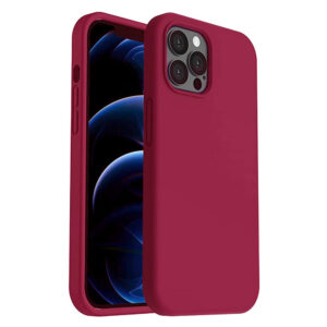 Кейс за Iphone 13 mini Silicone Soft Cover - Бордо