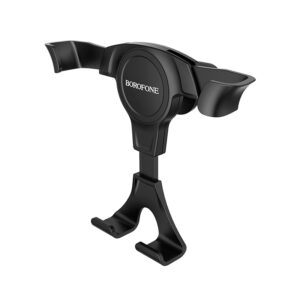 Универсална стойка за автомобил Borofone, BOROFONE BH9 Gravity Air Vent Mount , за въздухоотвод, Черна