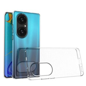 Силиконов прозрачен калъф гръб кейс MBX - Huawei P50, Прозрачен