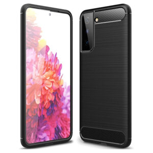 Качествен и евтин силиконов кейс MBX Carbon - Samsung Galaxy S21 Plus
