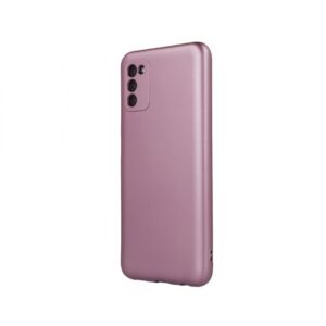 Силиконов калъф гръб кейс Silicone Metallic Cover - Samsung S901B Galaxy S22 5G - Розов