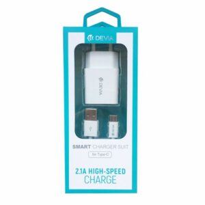 Зарядно устройство - адаптер и кабел USB Type C