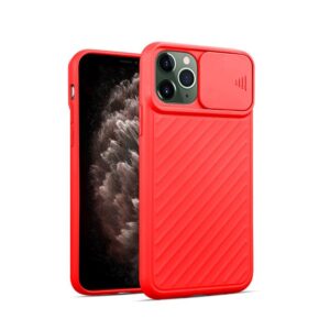 Силиконов Кейс BSmart Camera Protection –  Xiaomi Mi 11 Lite - Червен